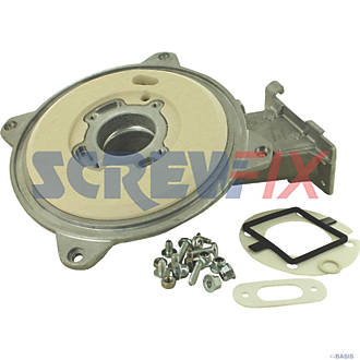 Image of Vaillant 0020010867 Burner flange, with elbow 