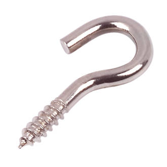 Image of Zinc-Plated Hooks 2mm x 19mm 10 Pack 