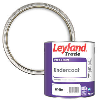 Image of Leyland Trade Undercoat White 2.5Ltr 