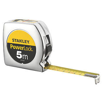 Image of Stanley Powerlock Top Reader 5m Tape Measure 
