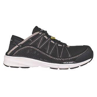 Image of Solid Gear Cloud Safety Trainers Black Size 7 