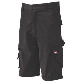 Image of Lee Cooper LCSHO806 Workwear Cargo Shorts Black 30" W 