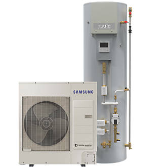 Image of Samsung 8kW Air-Source Heat Pump Kit 200Ltr 