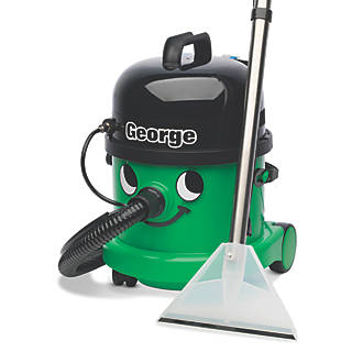 Image of Numatic George GVE370 1000W 15Ltr Wet, Dry & Extraction Vacuum Carpet Cleaner 230V 