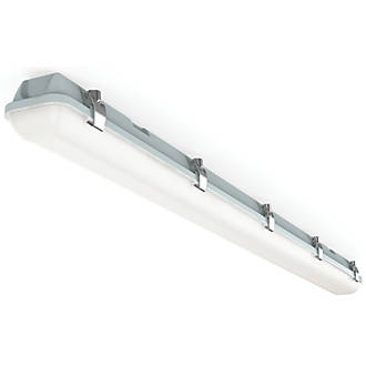 Image of 4lite Single 6ft Non-Maintained Emergency LED Non Corrosive Batten With Microwave Sensor 35W 3823lm 230V 