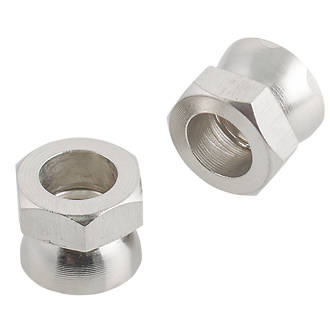 Image of Easyfix A2 Stainless Steel Security Shear Nuts M8 10 Pack 