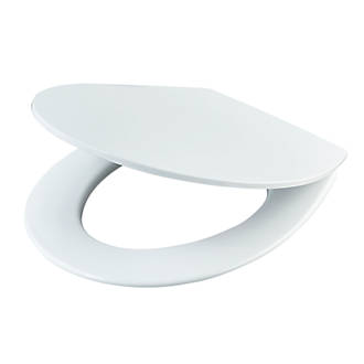 Image of Ideal Standard Sandringham Standard Closing Toilet Seat Plastic White 