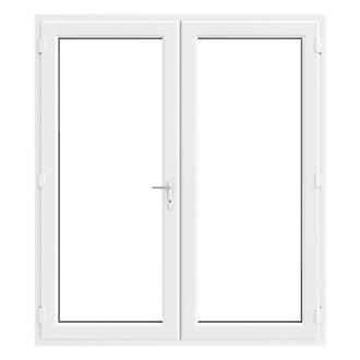 Image of Crystal White uPVC French Door Set 2055mm x 1790mm 