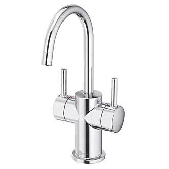 Image of InSinkErator Moderno Hot & Cold Water Side Tap Chrome 