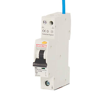 Image of Contactum Defender 20A 30mA SP Type B Compact RCBO 