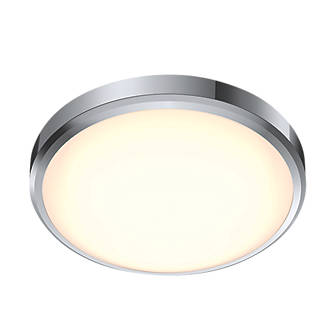 Image of Philips Doris LED Ceiling Light Chrome 17W 1500lm 