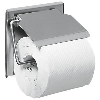 Image of Franke Single Toilet Roll Holder with Cover 