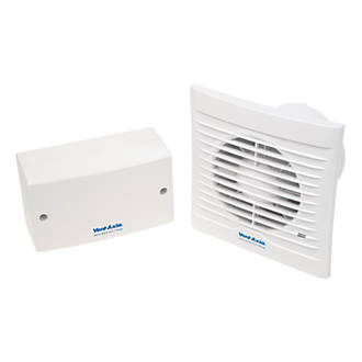 479086 Vent-Axia Silent 7.5W Extractor Fan With Timer White 240V