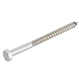 Image of Easydrive Hex Bolt Self-Tapping Coach Screws 10mm x 120mm 10 Pack 