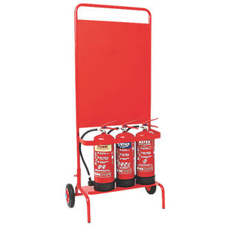 Image of Firechief SVP1 Wheeled Extinguisher Stand 