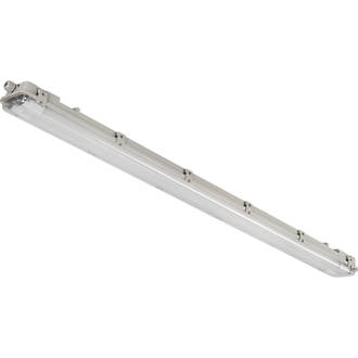 Image of Luceco Eco Climate T8 Twin 4ft LED Weatherproof Batten 2 x 18W 3000lm 220-240V 
