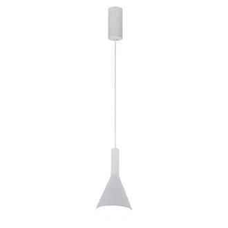 Image of 4lite LED Decorative Dimmable Pendant White 10W 452lm 