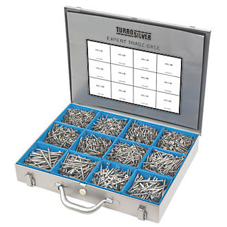 Image of Turbo Silver PZ Double-Countersunk Expert Trade Case 2800 Pcs 