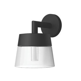Image of Philips Hue Attract Outdoor LED Smart White & Colour Wall Light Black 8W 590lm 