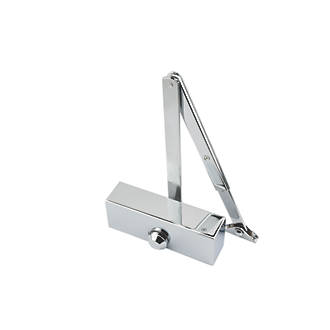 Image of Eclipse 73 Series Overhead Door Closer Polished Chrome 