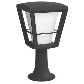 Image of Philips Hue Econic Outdoor LED Pedestal Light Black 15W 1040-1140lm 