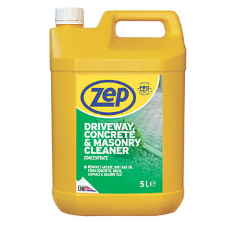 Image of Zep Driveway, Concrete & Masonry Cleaner Concentrate 5Ltr 