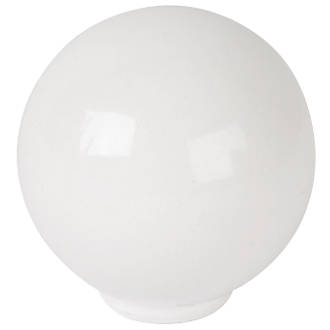 Image of Decorative Sphere Cabinet Knobs White 29mm 6 Pack 