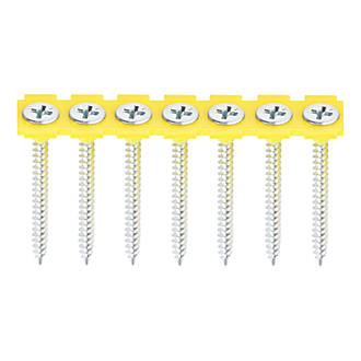 Image of Timco Phillips Bugle Fine Thread Collated Self-Tapping Drywall Screws 3.5mm x 42mm 1000 Pack 