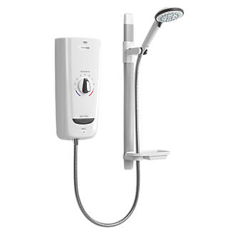 Image of Mira Advance White 9.8kW Thermostatic Electric Shower 