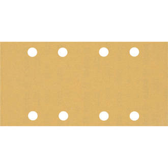 Image of Bosch Expert C470 Sanding Sheets 8-Hole Punched 186mm x 93mm 120 Grit 50 Pack 