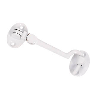 Image of Cabin Hook White 100mm 