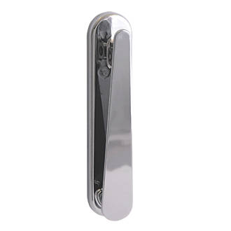 Image of Fab & Fix Contemporary Door Knocker Polished Chrome 32mm x 150mm 