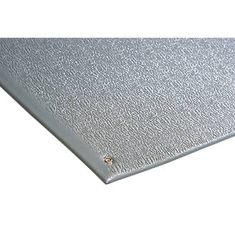 Image of COBA Europe COBAstat Anti-Fatigue Floor Mat Grey 0.9m x 0.6m x 9mm 
