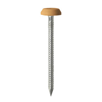 Image of Timco Polymer-Headed Nails Oak Head A4 Stainless Steel Shank 2.1mm x 50mm 100 Pack 