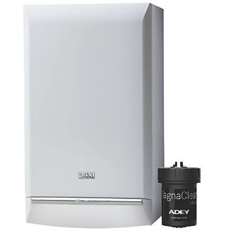 Image of Baxi Platinum + 32 Gas System Boiler White 