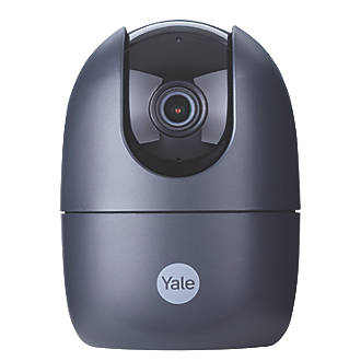 Image of Yale SV-DPFX-B 12V Power Supply Black Wired 1080p Indoor Dome Pan / Tilt Wi-Fi IP Camera 