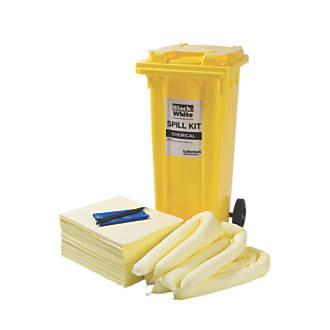 Image of Lubetech Black & White 120Ltr Maintenance Spill Response Kit 