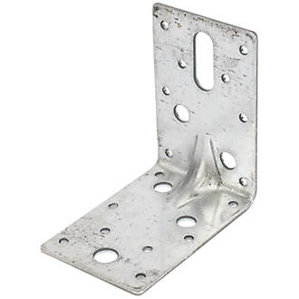Image of Sabrefix Heavy Duty Angle Brackets Galvanised 90 x 63mm 25 Pack 