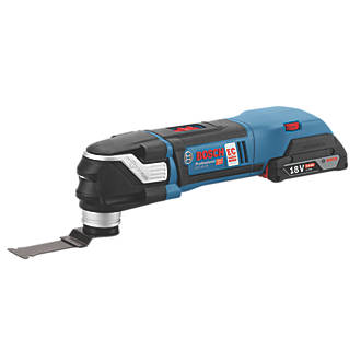 Image of Bosch GOP 18V-28 18V 2 x 2.0Ah Li-Ion Coolpack Brushless Cordless Multi-Tool & 16 Accessories 
