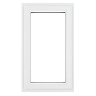 Image of Crystal Left-Hand Opening Clear Triple-Glazed Casement White uPVC Window 610mm x 1115mm 