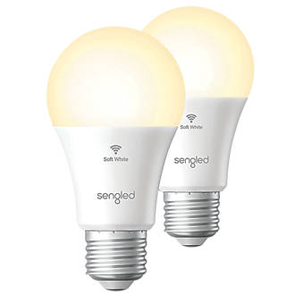 Image of Sengled W21-U21 ES A60 LED Smart Light Bulb 7.8W 806lm 2 Pack 