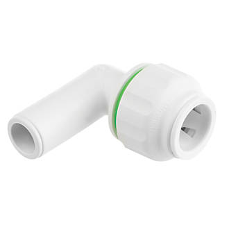 Image of Flomasta Twistloc Plastic Push-Fit Equal 90Â° Stem Elbow 22mm 