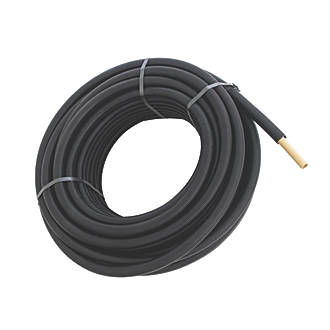 Image of Qual-Pex Plus+ Easy-Lay 3/4" PE-X Plumbing & Central Heating Pipe 700mm x 50m Black 