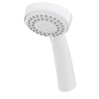 Image of Triton 3-Position Shower Head White 84 x 230mm 