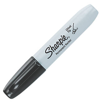 Image of Sharpie Thick Tip Black Permanent Marker 2 Pack 