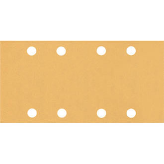 Image of Bosch Expert C470 Sanding Sheets 8-Hole Punched 186mm x 93mm 100 Grit 50 Pack 