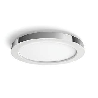 Image of Philips Hue Adore LED Smart Bathroom Ceiling Light Chrome 25W 2900lm 
