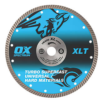 Image of OX XL Turbo Masonry Diamond Blade 230mm x 22.23mm 