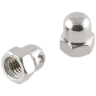 Image of Easyfix A2 Stainless Steel Dome Nuts M5 100 Pack 