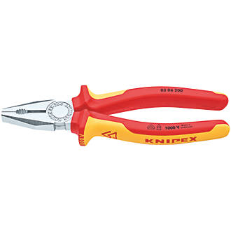 Image of Knipex VDE Combination Pliers 8" 